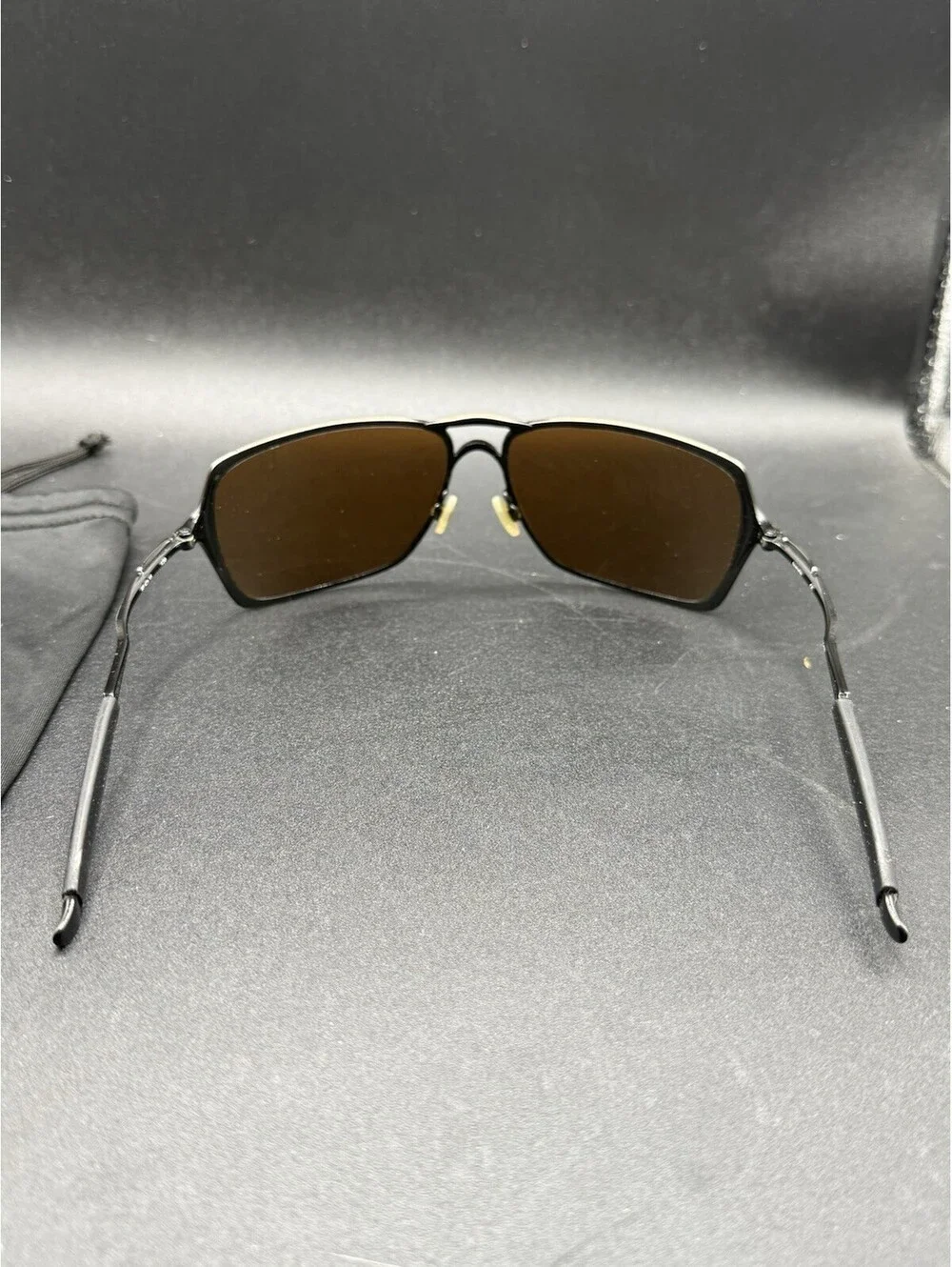 Oakley Inmate Brushed Dark Chrome/Matte Black/Dark Bronze 05-633